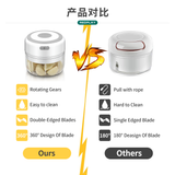 Portable And USB Rechargeable Mini Garlic Chopper