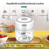 Mini Garlic Chopper Electric Food Dicers